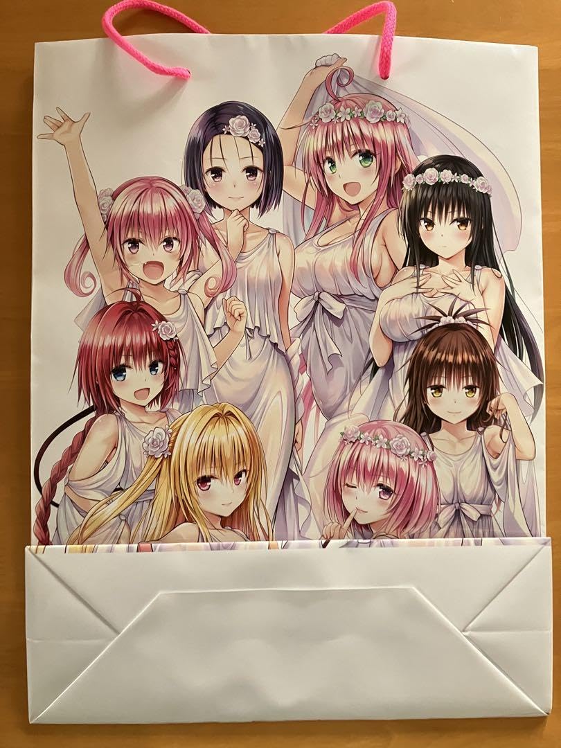Amazon.co.jp: ToLOVEる 原画展 final ショッパー 紙袋 : ホビー